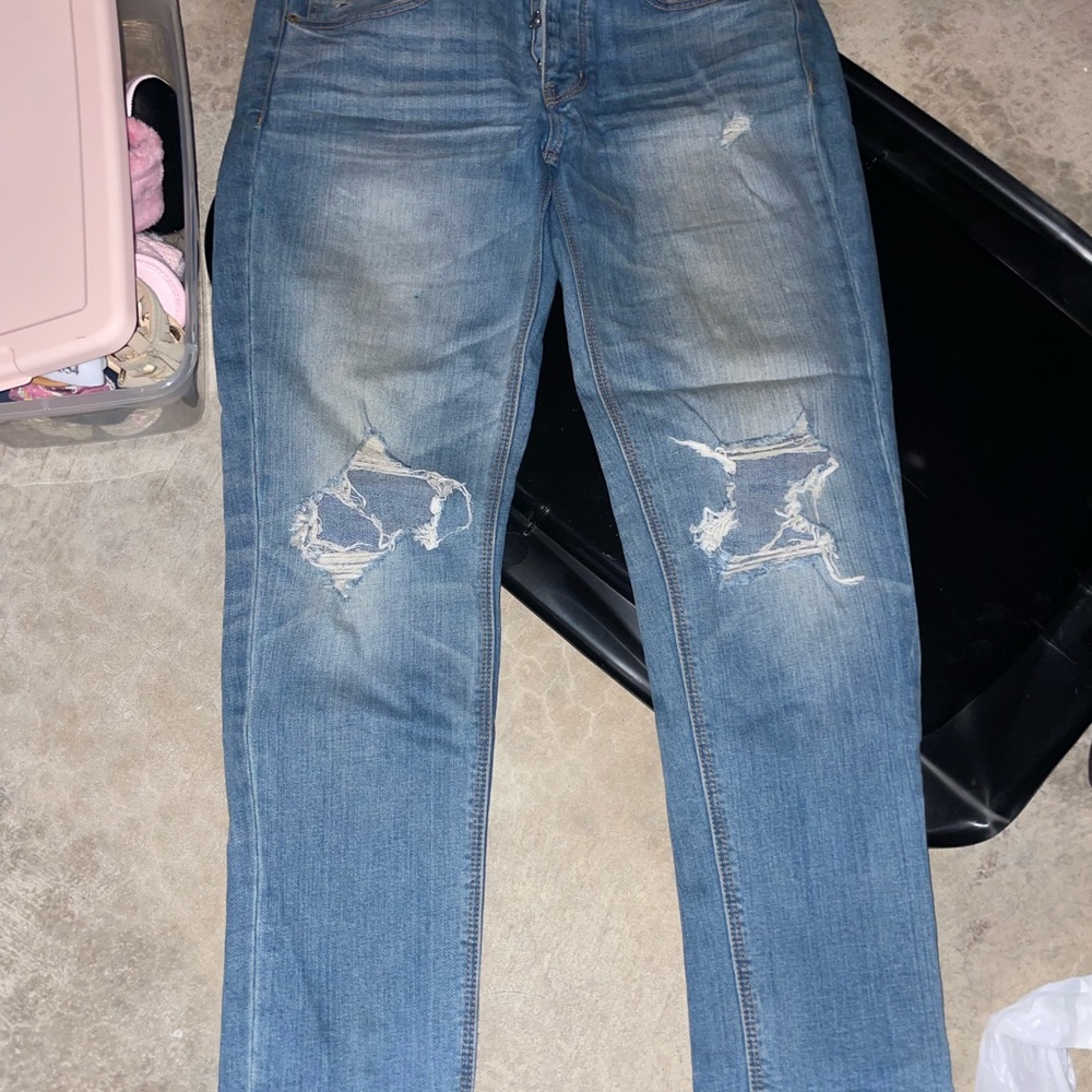 American eagle light wash size 10
